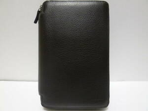 ダンヒル dunhill トラベルコンパニオン オーガナイザー ダブルジップ財布 L2K545B ADV8(エーディブイエイト)極美品!!