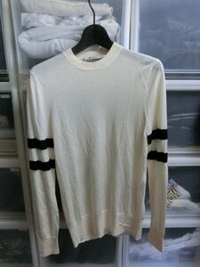 Alexander Wang свитер трикотажный джемпер с длинным рукавом XS крем #660-5.KR Alexander one 