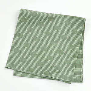 SIMONNOT GODARDsi mono go Dahl new goods * outlet handkerchie chief cotton cotton 100% France made 32×32cm green 