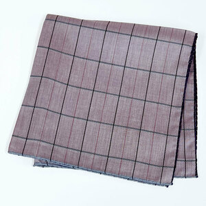SIMONNOT GODARDsi mono go Dahl new goods * outlet handkerchie chief cotton cotton 100% France made 39×41.5cm Brown 