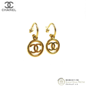 シャネル （CHANEL） ココマーク CCロゴ ピアス ゴールド（美品）中古