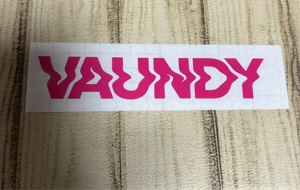 ★ VAUNDY カッティングステッカー　★