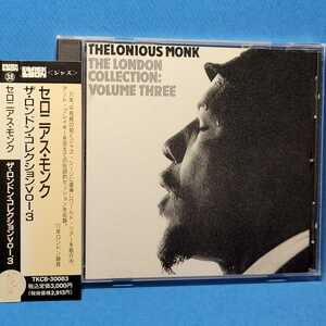 TKCB-30083★ セロニアス・モンク / ザ・ロンドン・コレクションVol.3 ★ Thelonius Monk / The London Collection Vol.3 ★rental盤