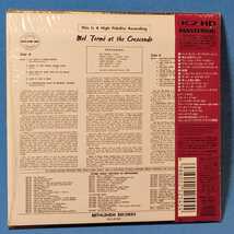 【K2/HD Mastering】★ メル・トーメ / アット・ザ・クレッセンド ★ Mel Torme / AT THE CRESCENDO ★ [紙ジャケット仕様]_画像2