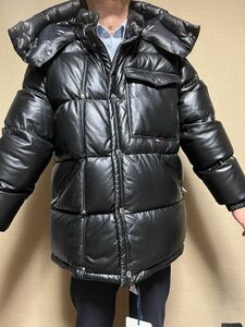 参考定価70万円！　超希少　レザーダウン　XL MONCLER PROMIO 羊革 ダウンジャケット　本革　