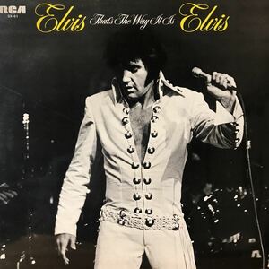LP. Elvis Presley That's The Way It Is エルビス・プレスリー