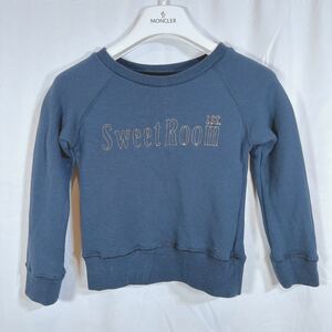 [Sweetroom1st] Kids child clothes Logo embroidery sweat [105cm]