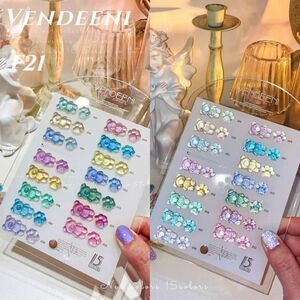 VENDEENI F21シリーズ Macaron Reflective Glitter Spakling 全15color