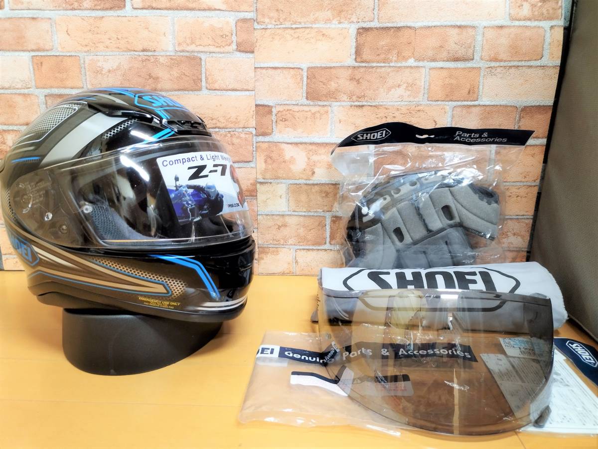 SHOEI Z-7 お好きなシールドをどうぞ。 Sサイズ ccmohmand.edu.pk