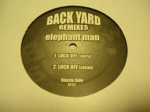 ●Reggae 12inch●ELEPHANT MAN/ LOCK OFF