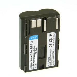 ◆送料無料◆CANON キヤノン BP-511A BP-511 互換 バッテリー 2200mAh 電池 互換品