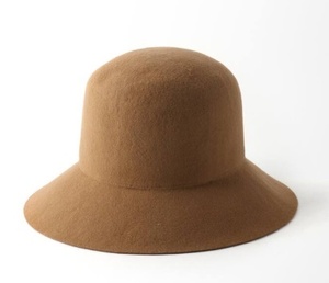  new goods regular price 1.8 ten thousand coeur wool felt hat Camel beige hat 