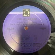 長岡鉄男 Orlando Gibbons LP Anthems & Songs of Praise - Nonesuch H-71391 (1977)_画像4