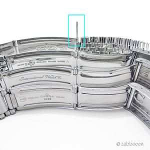 ヴィンテージ クラスプ板用 接続ピン 2本【高品質スイス製】ロレックス IWC オメガ ゲイフレアー バックル 純正形状硬質ピン 送料無料！