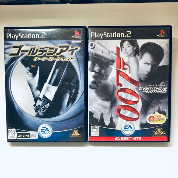 ゴールデンアイ 007 PS2ソフト 2本セット