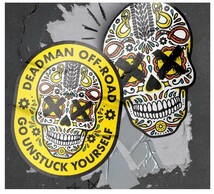 Deadman Off-Road 　フチなし　Sugar Skull　ステッカー　デッドマンオフロード　USDM_画像2