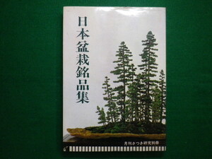 ■日本盆栽銘品集　月刊さつき研究別冊　昭和53年初版　栃の葉書房■FAIM2020082815■