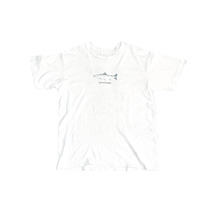 【送料無料】レア USA製 90s BANANA REPUBLIC 魚 フィッシング Tシャツ vintage 古着 アウトドア 釣り_画像1