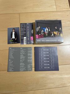 AAA 10th ANNIVERSARY BEST (ALBUM2枚組+DVD)