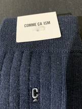 【新品未使用】COMME CA ISM メンズ靴下　25〜27 紺色_画像2