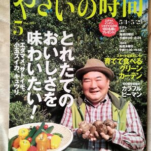 NHKテレビテキスト　趣味の園芸　やさいの時間　2014年5月号　スタートはまさに今　育てて食べる　グリーンカーテン　講師藤田智