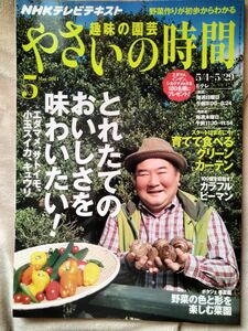 NHKテレビテキスト　趣味の園芸　やさいの時間　2014年5月号　スタートはまさに今　育てて食べる　グリーンカーテン　講師藤田智