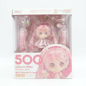 〇ねんどろいど 桜ミク Bloomed in Japan/500 SAKURA MIKU/未開封 フィギュア/GOODSMILE COMPANY/キャラクターボーカルシリーズ/2-1939