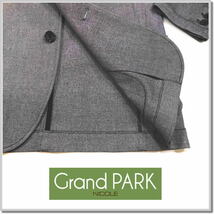 グランドパーク Grand PARK NICOLE ストレッチツイルジャケット 3169-3500-39(チャコールグレー)-46(M) ブレザー ジャケット SET UP可_画像5