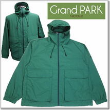 グランドパーク Grand PARK NICOLE 撥水フードマウンテンパーカー 3169-3700-46(M) ブルゾン ジャケット_画像1