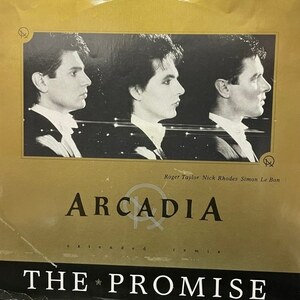 Arcadia - The Promise (Extended Remix)（★盤面ほぼ良品！）