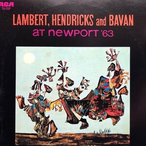 Lambert, Hendricks And Bavan At Newport '63（★盤面ほぼ良品！）