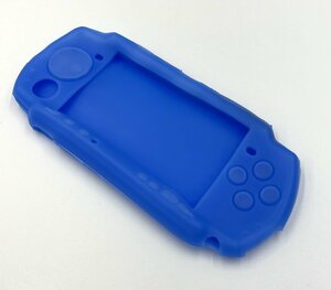PSP2000/3000 シリコンケース(ブルー)