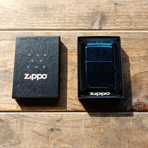 送料無料♪未使用♪USA製Zippo ジッポー オイルライター ブルーコーティング 15年 K ケース&ギャランティー付♪キャンプアウトドアにも♪ 