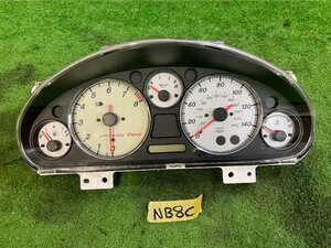 p1082315458 US MAZDA MX-5 MIATA Roadster NB NB8C latter term original speed meter 6MT 45,172mph km/h mph display NB6C