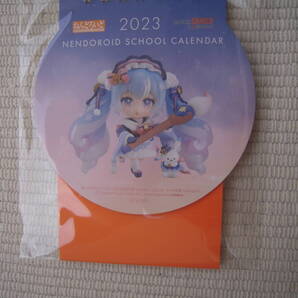 ☆ワンフェス2023冬 グッドスマイルカンパニー ねんどろいど スクールカレンダー 2023.04~2024.03 未開封新品☆
