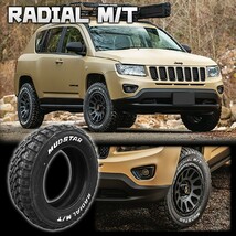 4本セット CLIMATE SUW Forte 17x7.0J 5/114.3 +38 ブラッククリア MUDSTAR radial M/T 225/65R17 ハリアー RAV4_画像5