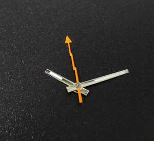  наручные часы ремонт для замены игла рука комплект серебряный × белый orange Inazuma [ соответствует ]SEIKO дайвер 7S26/NH35/NH36/4R36 Seiko неоригинальный товар 