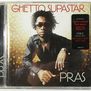 2 CD PRAS プラーズ ”Ghetto Supastar” REFUGEE CAMP サンプルCD付き 輸入盤中古CD
