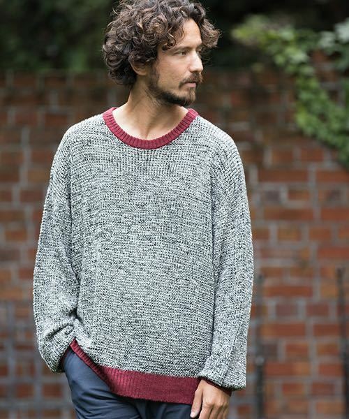 TMDL Loose Switch knit pullover ニット　カンビオ