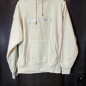 LFYT エルエフワイティー ROSE LOGO US COTTON HOODED SWEATSHIRT プルオーバーパーカー LE220501 IVORY アイボリー　Mサイズ