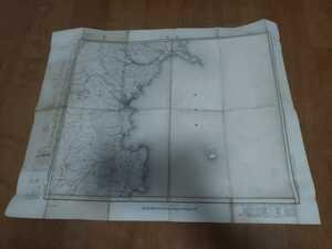 熱海　大日本帝国 陸地測量部 　静岡県　昭和27年　古地図　　b