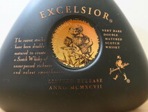 古酒 未開栓★超希少 JOHNNIE WALKER EXCELSIOR ジョニーウォーカー エクセルシオール 750ml 43％ 1667g _画像6