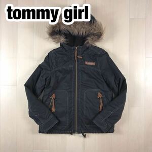 tommy girl トミーガール 裏ボアジャケット レディースサイズ S ブラック