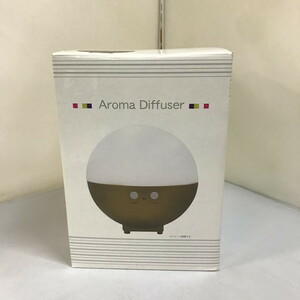  unused aroma diffuser round ultrasound humidifier system Brown NC40200 [jgg]