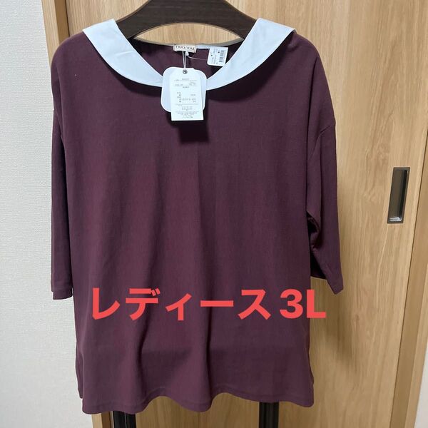 大きいサイズ レディース プルオーバー 3L ノアンヌ