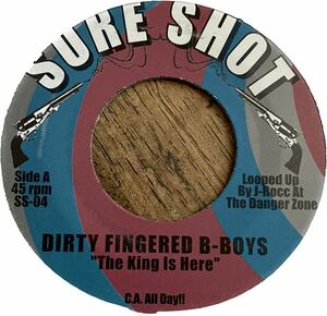 Dirty Fingered B-Boys - The King Is Here / Where's The Discoteque J.ROCC Boo song JAMES BROWN