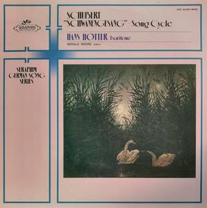LP盤 ハンス・ホッター/ジェラルド・ムーア　Schubert 歌曲集「白鳥の歌」