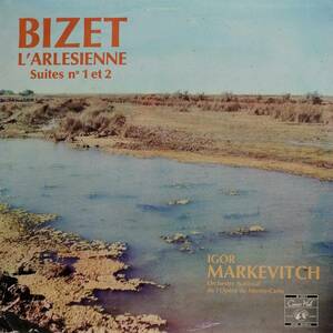 LP盤 イーゴリ・マルケヴィッチ/Monte-Carlo Opera　Bizet 「アルルの女」組曲1&2番