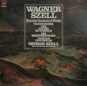 LP盤 ジョージ・セル/Cleveland　Wagner　Wagner「タンホイザー」序曲～「トリスタンとイゾルデ」前奏曲と愛の死
