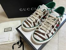 GUCCI グッチ Tennis 1977 スニーカ　靴サイズ:8 26cm〜27cmメンズ新品未使用_画像1